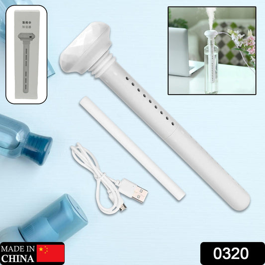 Mini Portable Humidifier for Car, Personal USB Powered Bedroom Quiet Humidified Ultrasonic Cool Mist Humidifier Plants, Car, Travel, Office, Hotel (1 Pc)