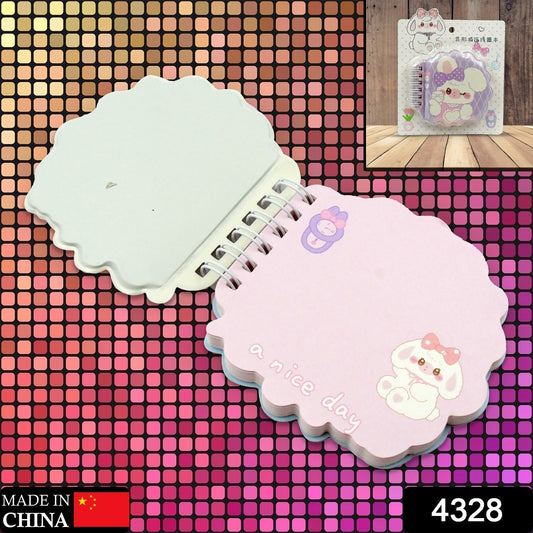 Cartoon Diary Personal Diary Printed Fancy page Diary Multi Shape Cartoon Diary (Unique Mini Diary, Pocket Size Diary , Travel Diary , Notebook ) (1 Pc)