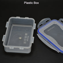 Food-grade lunch box with 4 side locks, including small container