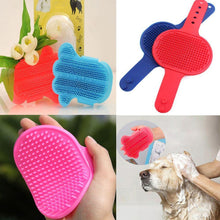 Adjustable ring handle pet brush for effective dog grooming