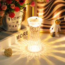 Crystal night light with soft lighting for bedrooms and nurseries