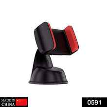 Mobile holder with suction cup base.