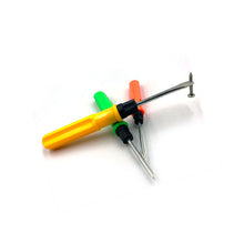 Multipurpose tool with interchangeable screwdriver heads