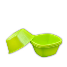 Food-safe plastic bowls for serving, set of four.