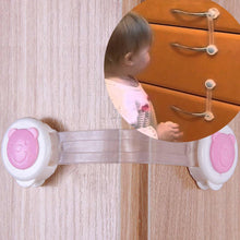 One-piece strap lock for baby safety, durable.