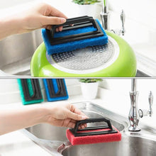 Tile cleaning brush for household use