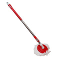 Rotating microfiber mop for home cleaning