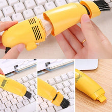 Reliable USB mini vacuum cleaner for small areas like keyboards and vehicle interiors.