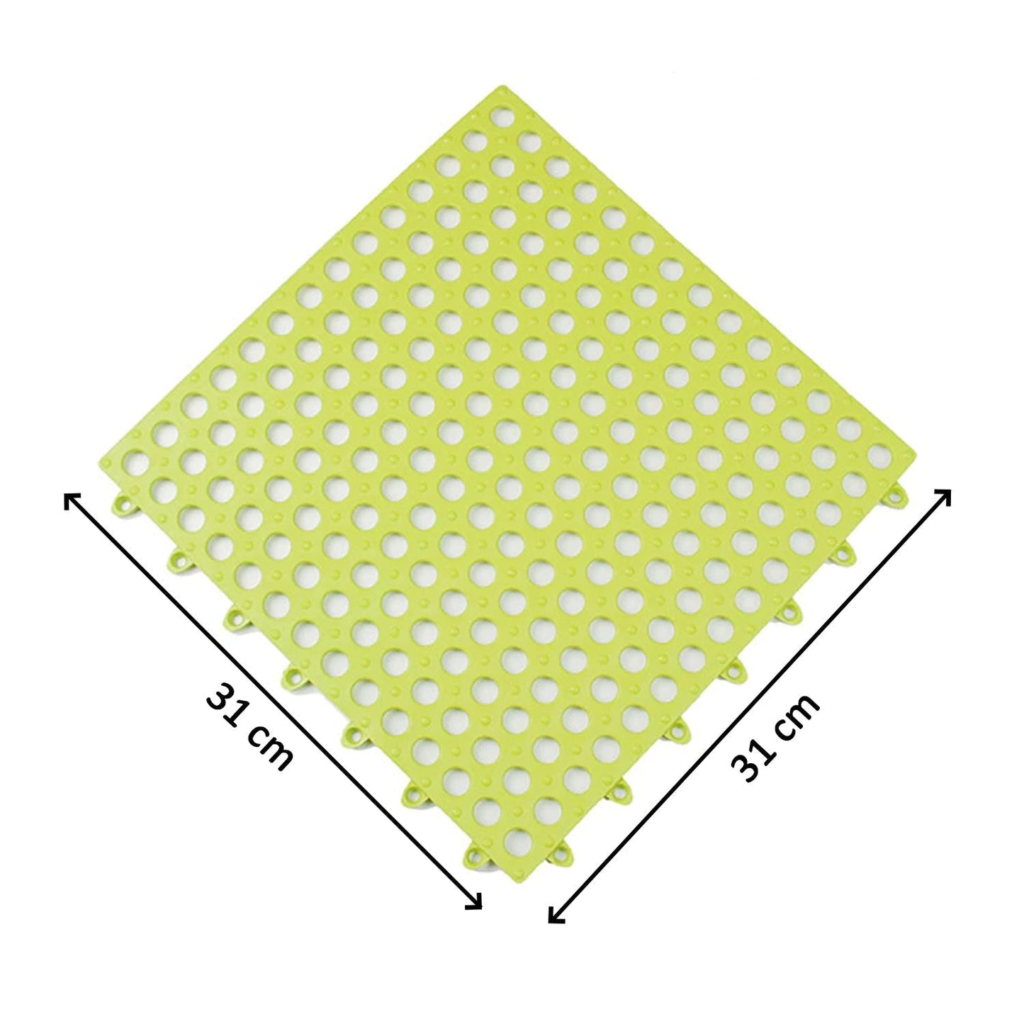 Bath mat designed to prevent slipping on wet floors