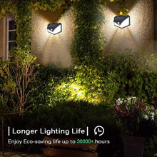 Outdoor LED solar light for illuminating pathways and security