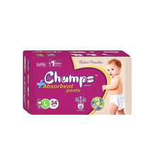 Premium Champs High Absorbent Pant Style Diaper Small, Medium and Large Size Diaper