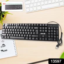 Wired Usb Keyboard 104 Keys (1 Pc)